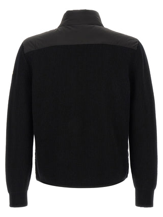 Black Polyamide Cardigan
