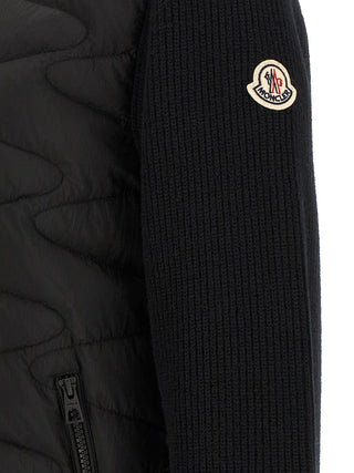 Black Polyamide Cardigan