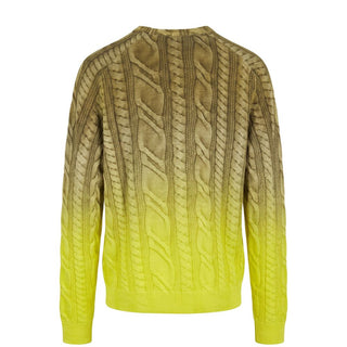 Green Wool Men's Sweater