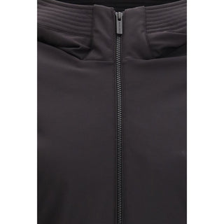 Black Polyester Parka