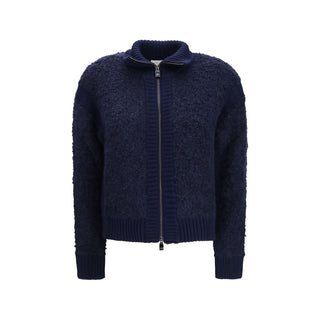 Blue Alpaca Vicugna Pacos Cardigan