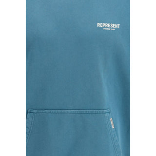 Blue Cotton Sweatshirt