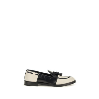 Multicolor Calf Leather Bos Taurus Slip-On Loafers