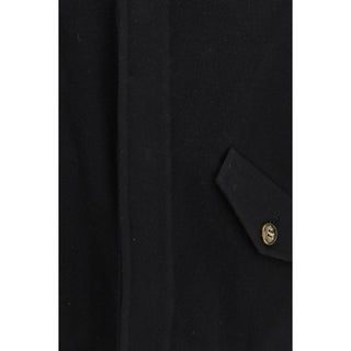 Black Wool Oves Aries Full-Length Jacket