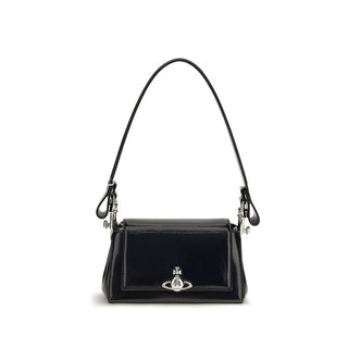 Black Calf Leather Bos Taurus Handbag