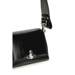 Black Calf Leather Bos Taurus Handbag