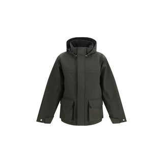 Black Polyester Parka