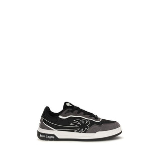 Black Calf Leather Bos Taurus Low Top Sneakers