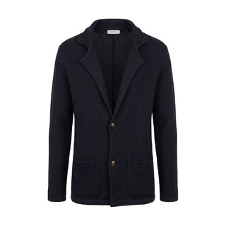 Blue Wool Men's Sweater
