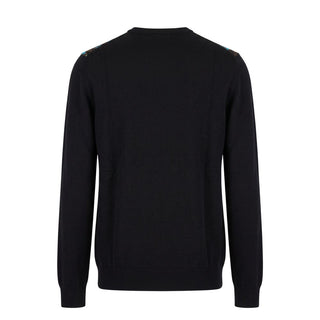 Light Blue Wool Men's Sweater