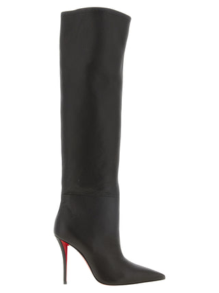 Brown Goatskin Over The Knee
