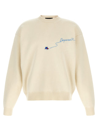 White Wool Cardigan