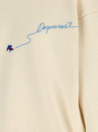 White Wool Cardigan