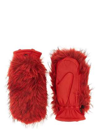 Red Goatskin Gloves