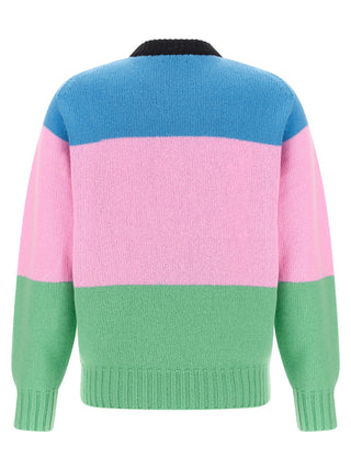 Multicolor Wool Cardigan