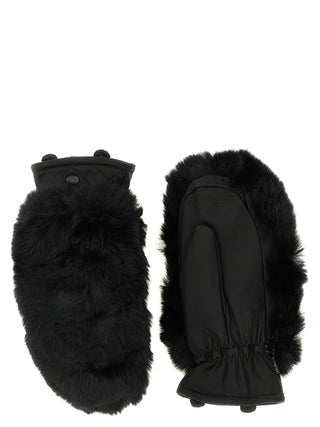 Black Goatskin Gloves