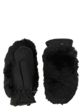 Black Goatskin Gloves