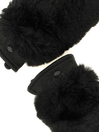 Black Goatskin Gloves
