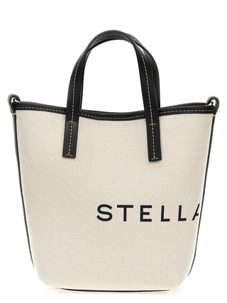 Beige Polyamide Tote Bag