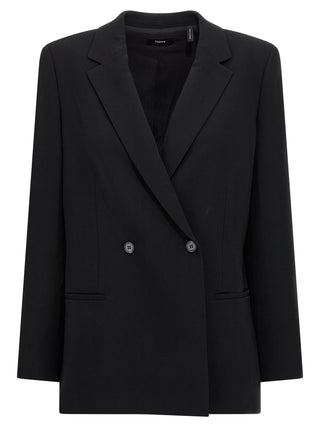 Black Triacetate Blazer