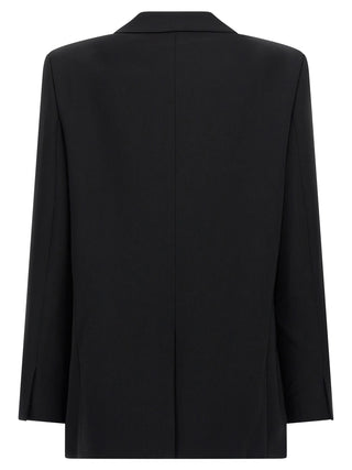 Black Triacetate Blazer