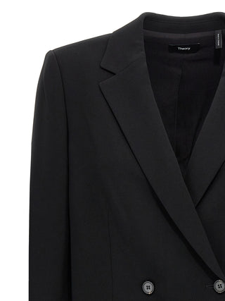 Black Triacetate Blazer