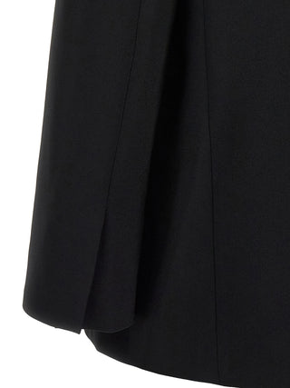 Black Triacetate Blazer
