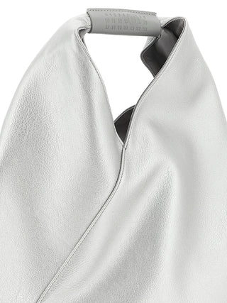 Silver Polyethylene Handbag