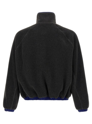 Gray Polyester Sweatshirt