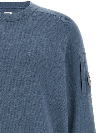 Blue Wool Cardigan