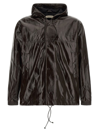 Brown Lamb Leather Leather Jacket