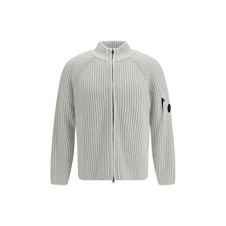 White Polyamide Cardigan