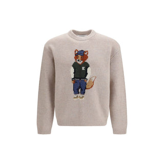 Beige Wool Oves Aries Sweatshirt