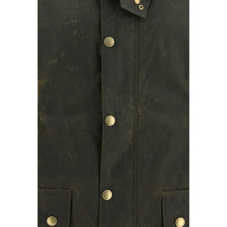 Bicolor Cotton Shell Jacket