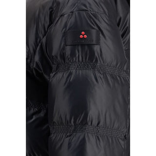 Black Polyamide Full-Length Jacket