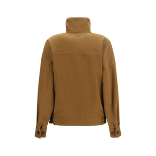 Brown Cotton Bomber