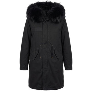 Black Cotton Women Jacket