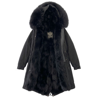 Black Cotton Women Jacket