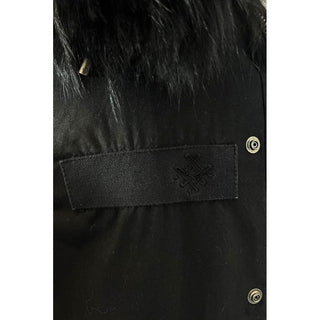 Black Cotton Women Jacket