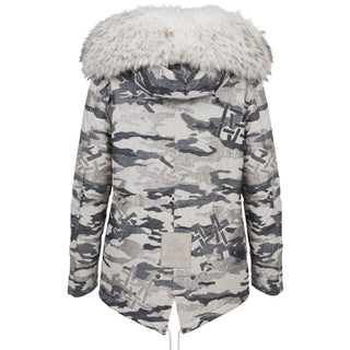 Green Polyester Women's Jacket