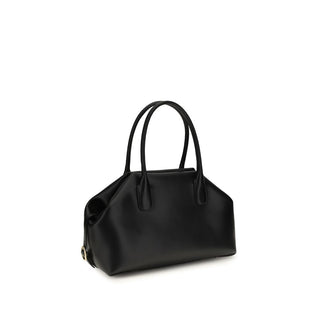 Black Vegan Leather Handbag
