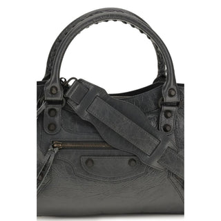 Gray Lamb Ovis Aries Shoulder Bag