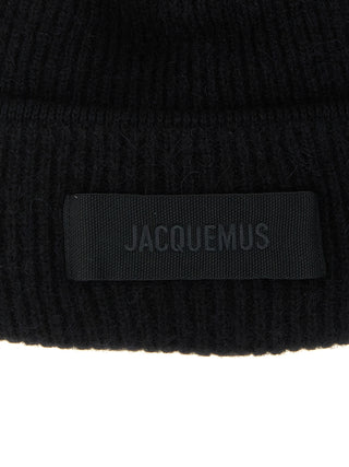 Black Wool Beanie