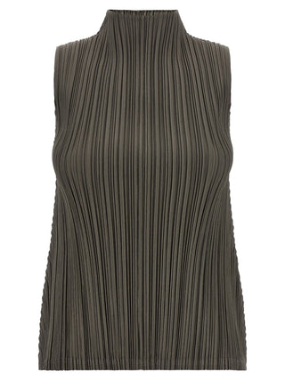 Bicolor Polyester Blouse