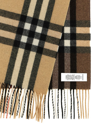 Beige Cashmere Scarf