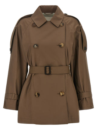 Brown Cotton Coat
