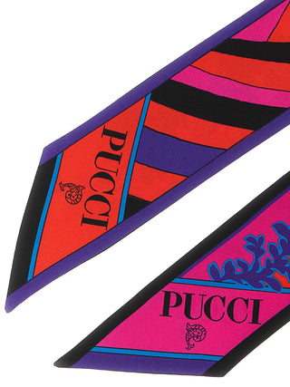 Multicolor Silk Foulard