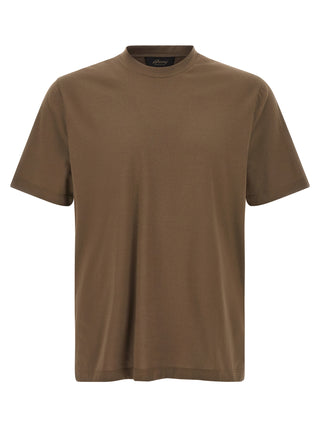 Brown Cotton T-Shirt