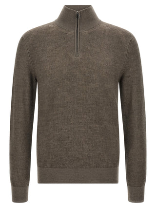 Brown Cashmere Cardigan