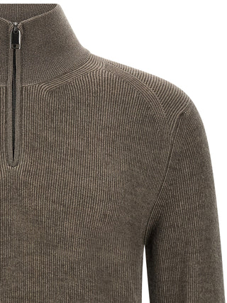 Brown Cashmere Cardigan
